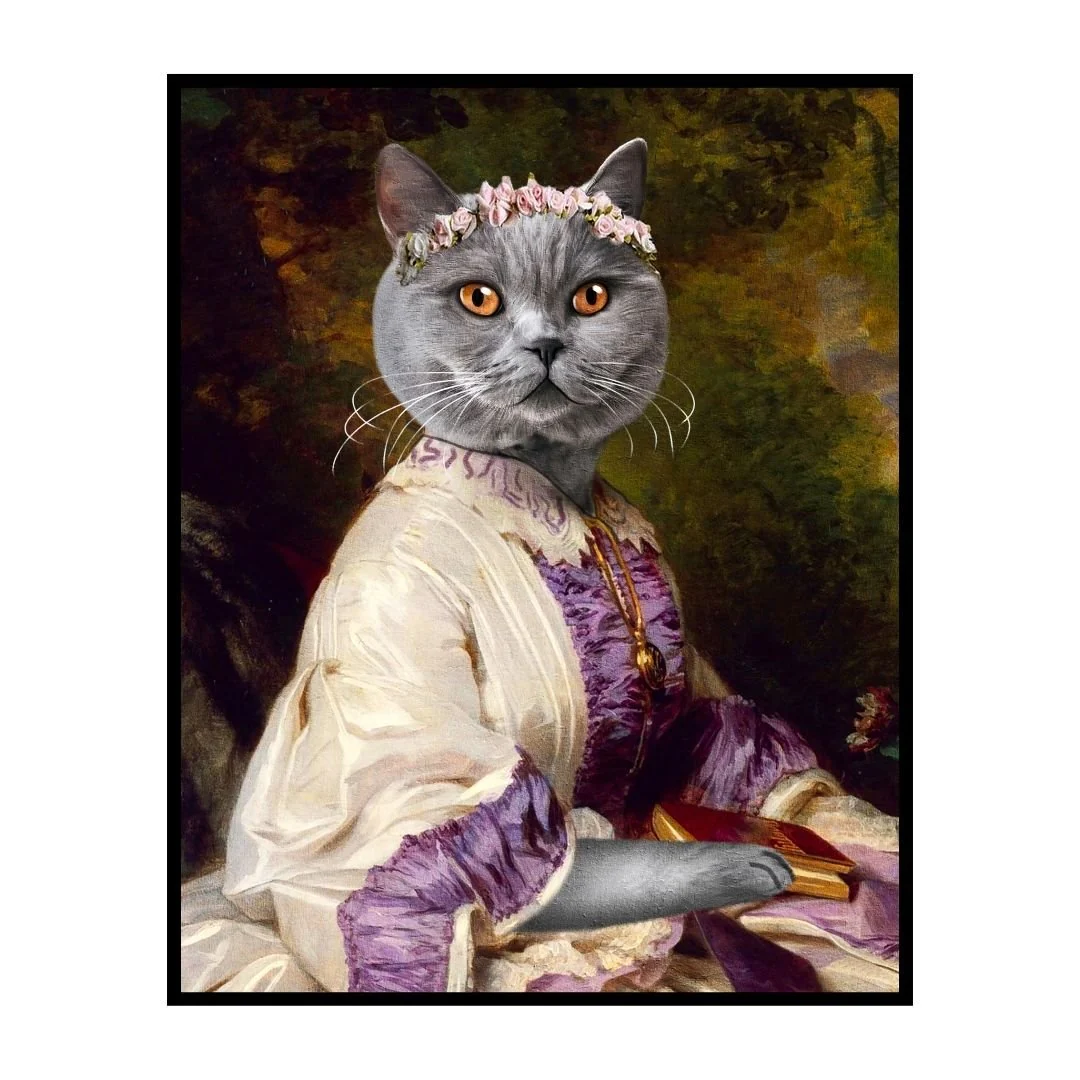 The Duchess - Renaissance Pet Portrait - Image 12