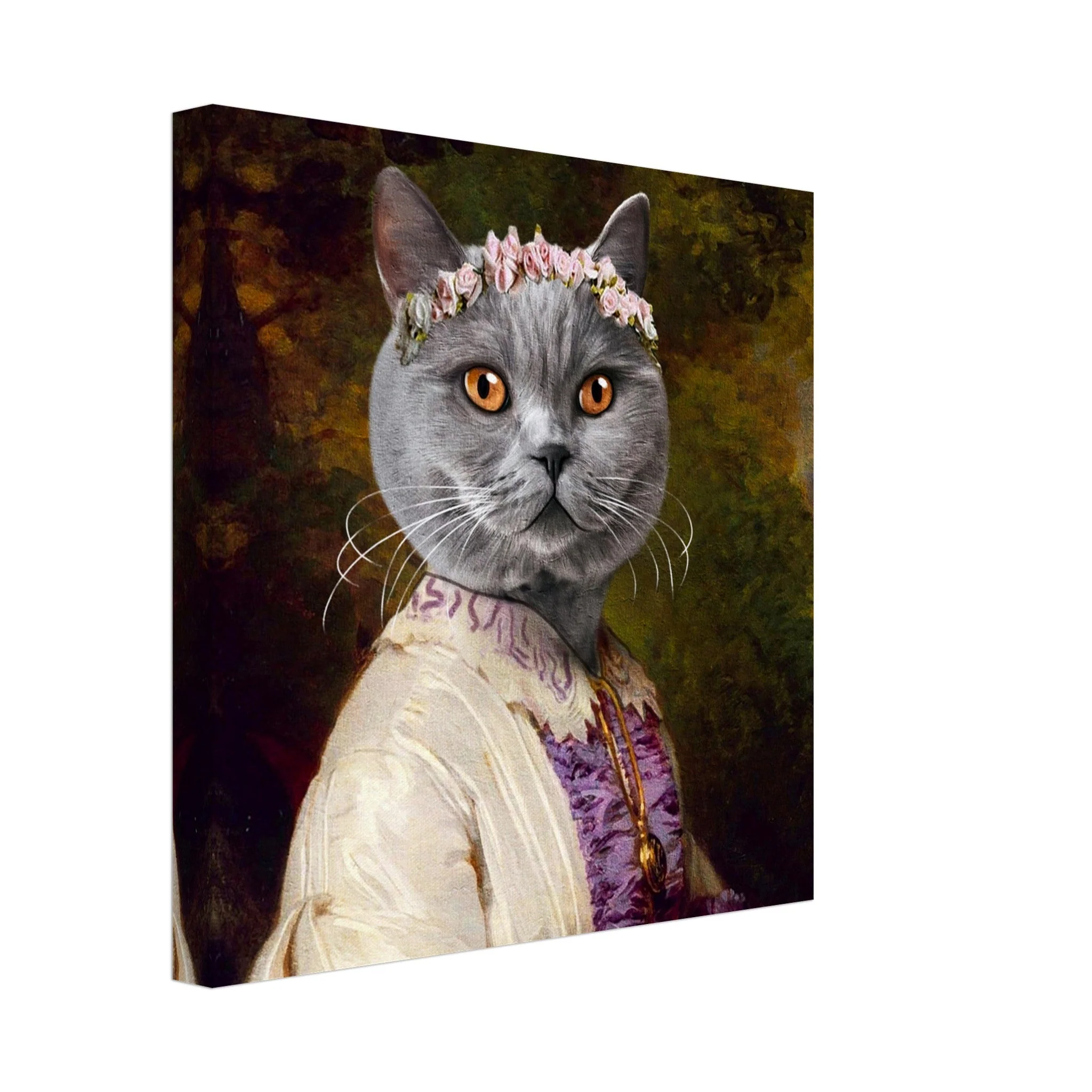 The Duchess - Renaissance Pet Portrait - Image 3