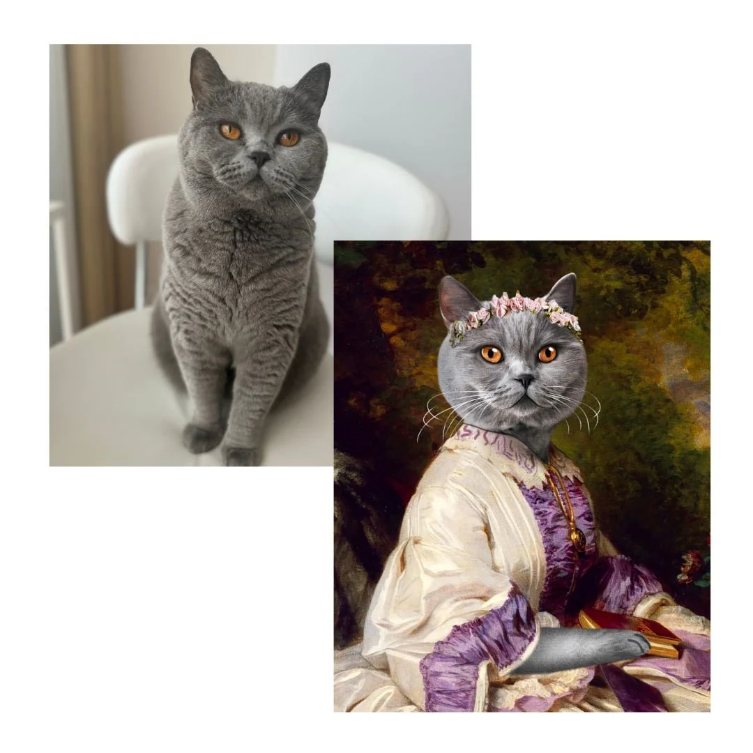 The Duchess - Renaissance Pet Portrait - Image 8